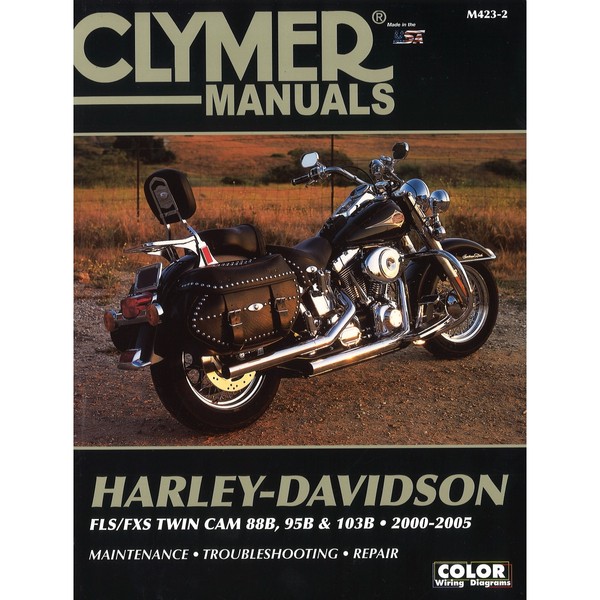 Harley-Davidson FLS FXS Twincam 88B 95B 103B 2000-2005 Werkstatthandbuch Clymer-image