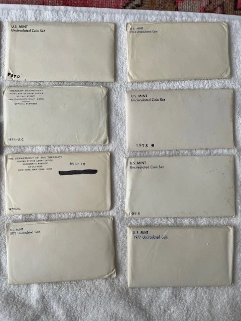 25 YEARS OF U.S. UNCIRCULATED COINS MINT SETS 1960 - 1985 U.S. Mint set Complete - Image 3 of 4