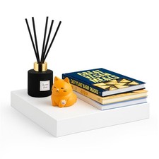 Floating Shelf Wall Shelf High Gloss White Grey Black Shelf