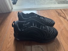 Nike Air Max 720 Triple Black 6.5 Women's
