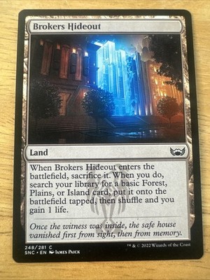 [MTG] Brokers Hideout (248) (SNC) NM