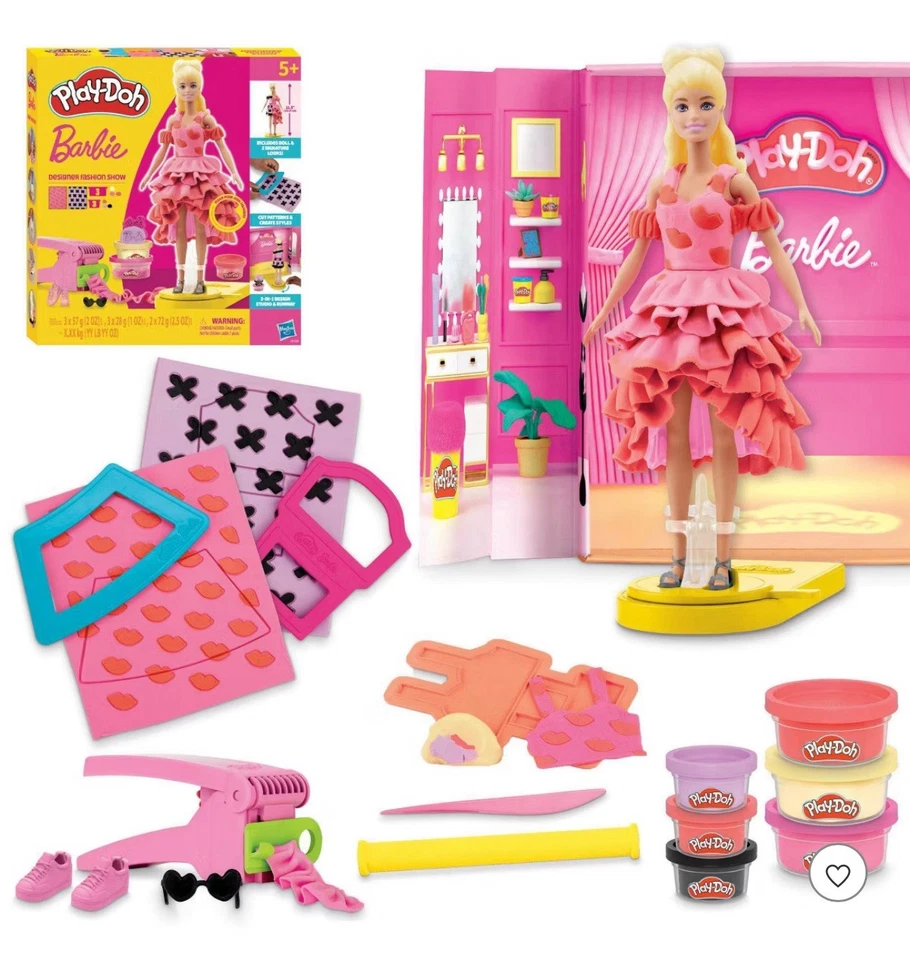 Barbie Play-Doh Diseñador Desfile de Moda Juego Foto 3 de 4