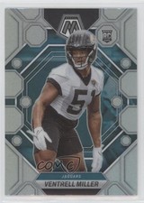 2023 Panini Mosaic Rookies Silver Prizm Ventrell Miller #374 2qw