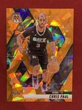 2024-25 Panini Mosaic Chris Paul #59 Orange Ice Mosaic Prizm /49