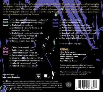 MILES DAVIS - MILES DAVIS QUINTET: FREEDOM JAZZ DANCE: THE BOOTLEG SERIES, VOL.
