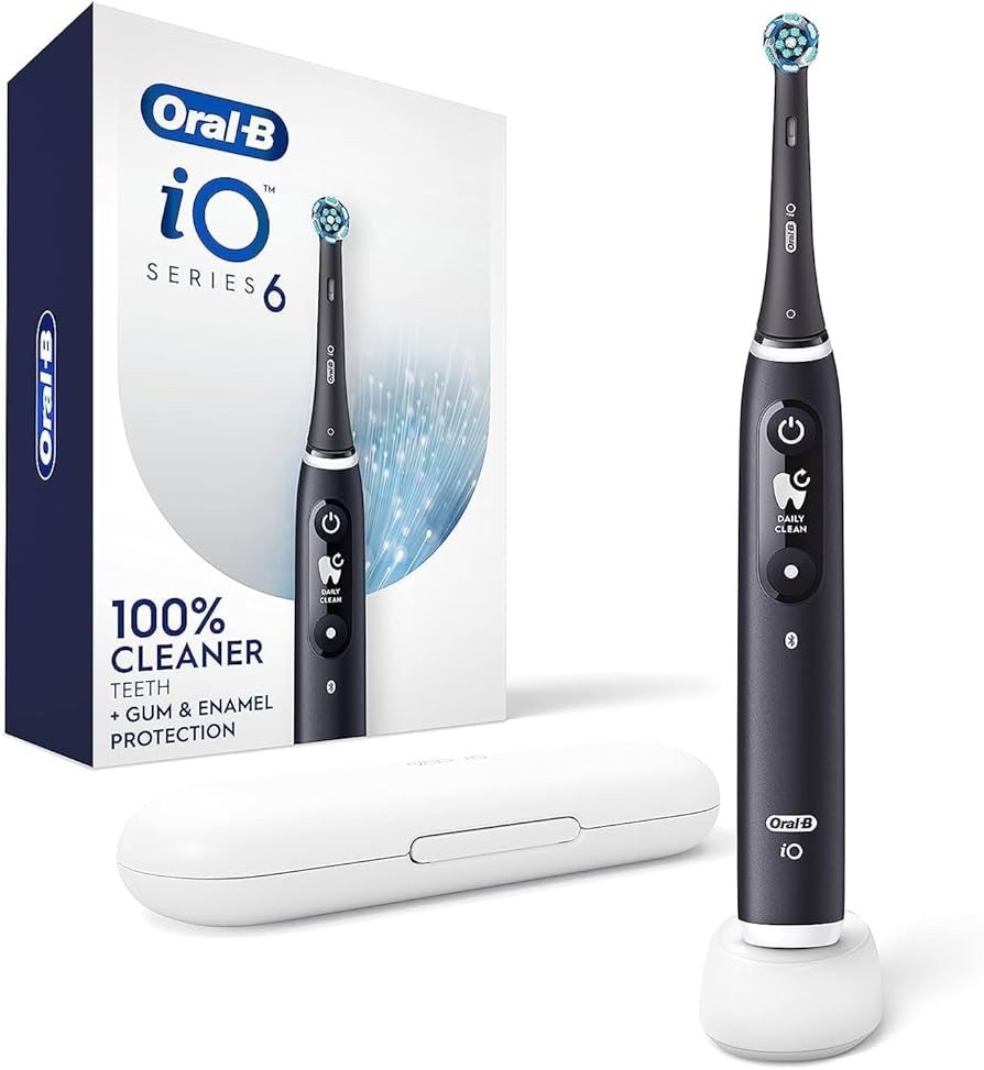 Oral-B iO 6 Series Electric Toothbrush - Black Lava