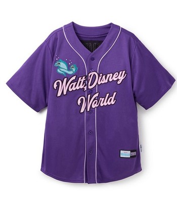 Walt Disney World ベースボールシャツ パープルL Walt Disney World The Little Mermaid Ursula Baseball Jersey Adult