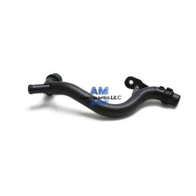 1X Engine Water Coolant Pipe Black Fit For Audi A4 A5 A6 Q5 1.8/2.0T 06H121065D