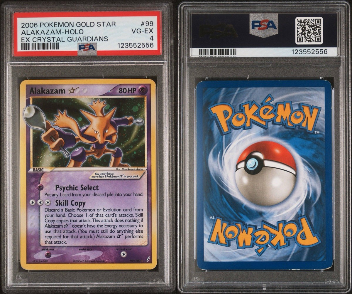 Alakazam Star 99/100 Crystal Guardians Holo for sale online | eBay