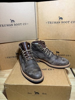Truman Boots 10 men Stone Rambler C-55 Last - Pre-owned