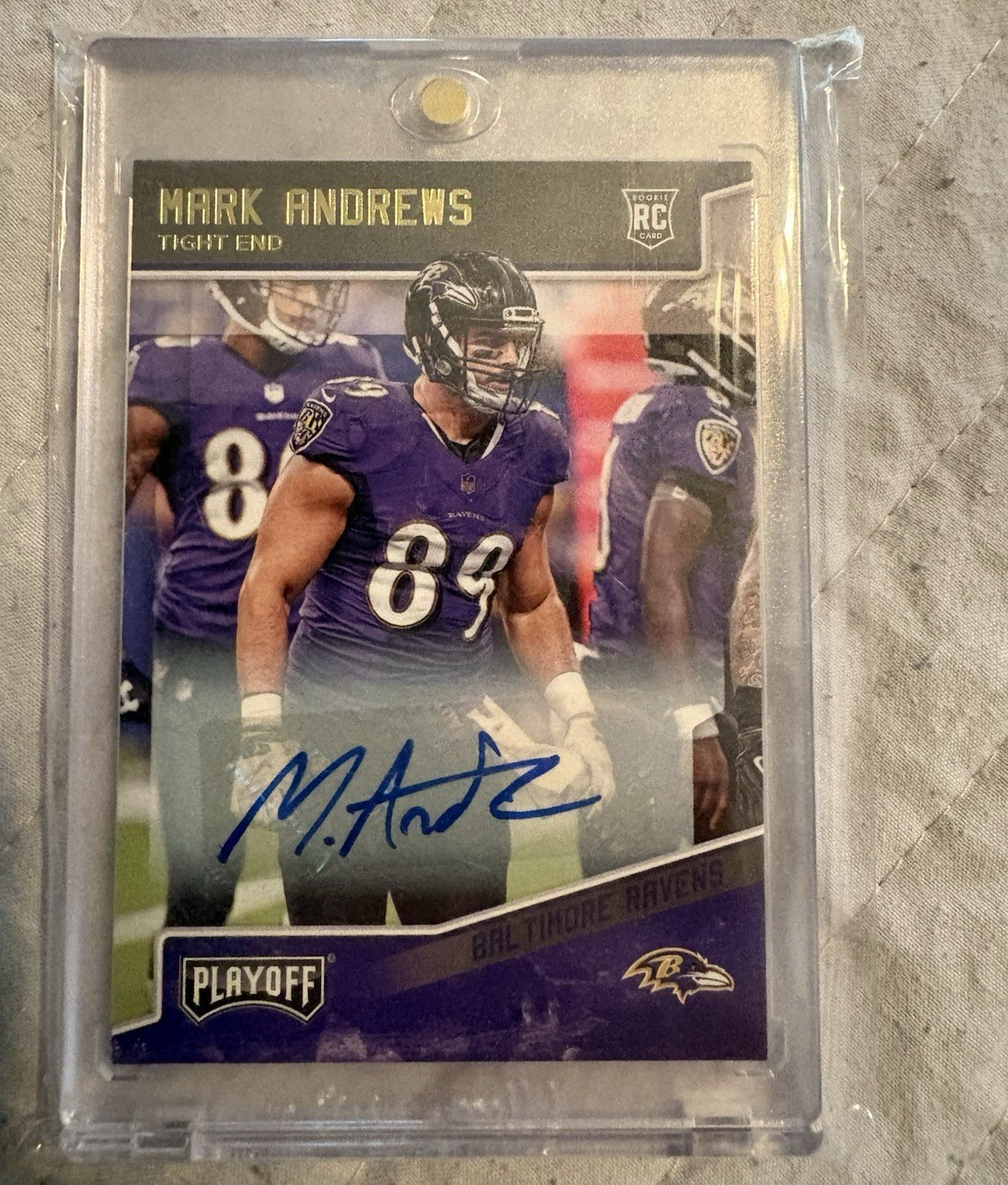 Kurt Benkert Panini Playoff #264 Autograph