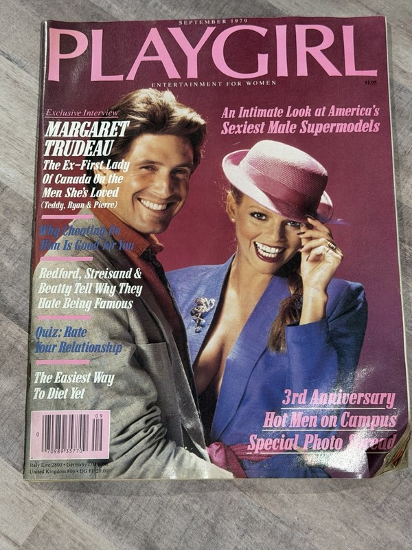 Playgirl Magazine September 1979 Illustrated English Women’s Entertainment Issue