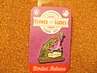 Disney EPCOT Flower & Garden Festival Figment Passholder Pin on Pin Limited  NEW