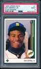 1989 Upper Deck Ken Griffey Jr. Rookie RC #1 PSA 9 MINT