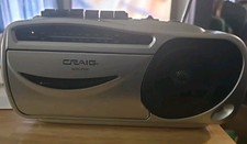 Craig CD6911 Portable Cassette Player/Recorder with AM/FM Radio AM