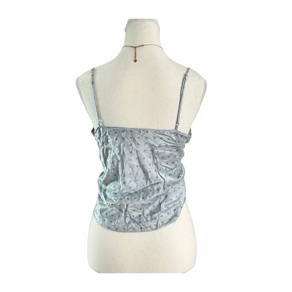 Cami a lunares 100 % seda talla grande Victoria's Secret con correas ajustables Foto 2 de 4