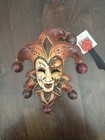 Venetian Style jester Mask With Musical Notes