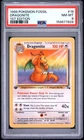 1999 Pokemon Fossil #19 Dragonite 1ST Edition PSA 8 Nm Mt