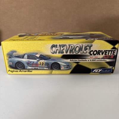 Fly Car Model Chevrolet Corvette C5R 2001 #73 Goodwrench service plus white