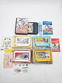 Nintendo Famicom Games 5pc Boxed Mario Final Fantasy Japan