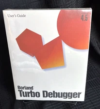 NEW Borland Version 4.5 TURBO Debugger, Profiler, Borland C++ 3 MANUALS Sealed