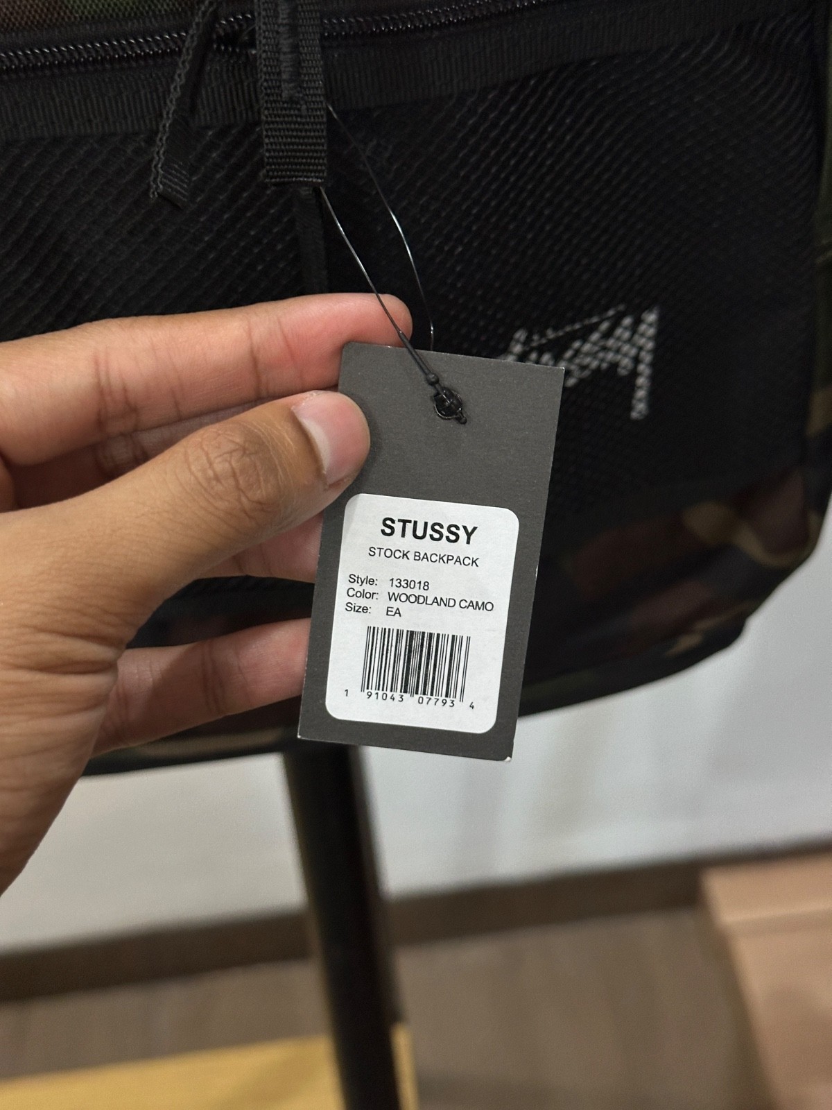Stussy Stock backpack - Woodland Camo (Medium backpack with laptop storage) image 4