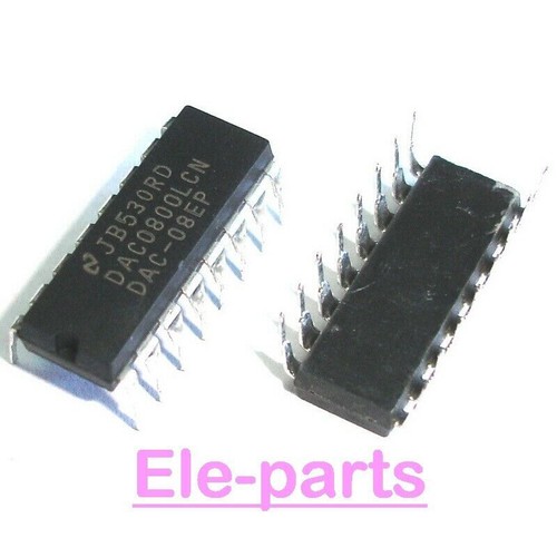 10 Pezzi DAC0800LCN DIP16 - Circuiti Integrati DAC A 8 Bit, Per Progetti Elettronici - Foto 7