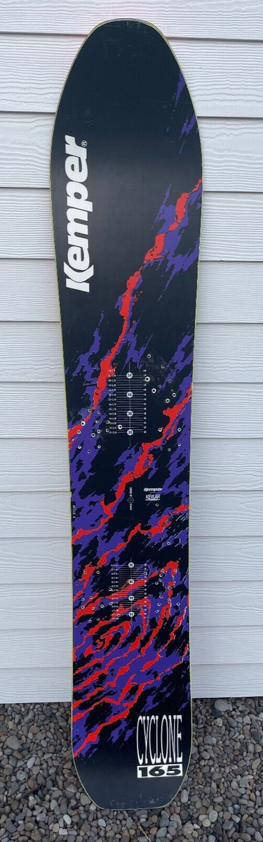 Vintage 1990s Kemper Cyclone Snowboard 165 165cm no bindings