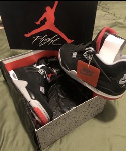 jordan 4 bred size 7.5