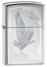 Zippo Windproof Eagle Lighter, Birds Of Prey, 21069, New In Box