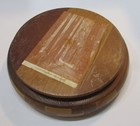 Vintage 1940's California Redwood Nut Cracker Bowl Standard Specialty Company — photo 3