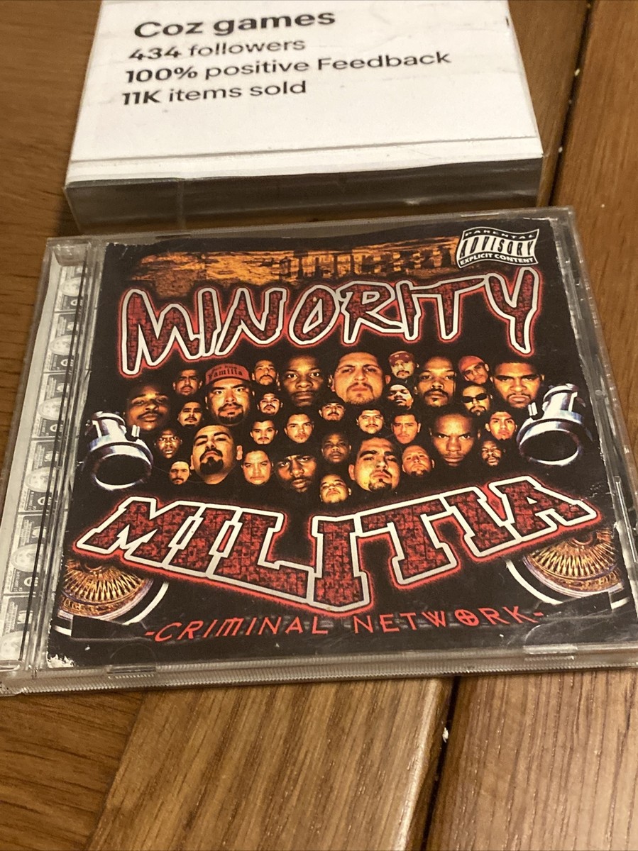 洋楽 MINORITY MILITIA / CRIMINAL NETWORK Minority Militia - Criminal Network (CD) | RAPSOURCE.NET