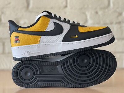 Nike Air Force 1 07 LV8 Jersey Mesh University Gold DQ7775-700 Men s Size 13 New