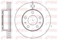 Remsa 2X Bremsscheibe Vorne Ø300 Mm BelüFtet FüR Fiat Ducato Kasten 250_ 290_