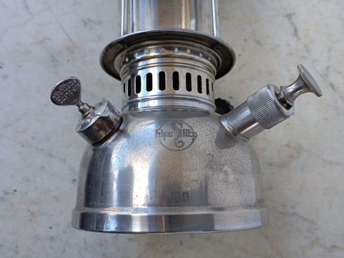 VINTAGE SUPER BABY LAMP LANTERN PETROMAX HIPOLITO SMALLEST 100 CP PRESSURE - Picture 6 of 24