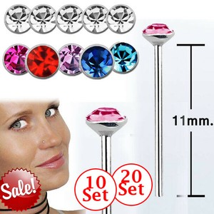 0.6 mm nose stud