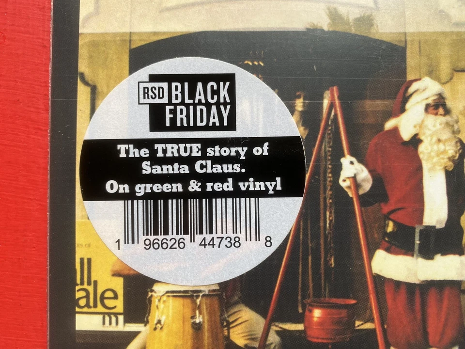 Cheech And Chong - Santa Claus & His Old Lady 2022 RSD 7” 45 Red & Green Vinyl - Image 2 of 4