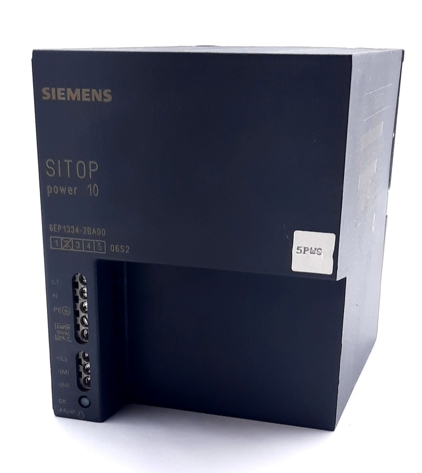 Siemens 6EP1334-2BA00 Power Supply Module 120/230VAC, 2.1/5.5A, 24VDC, 10A