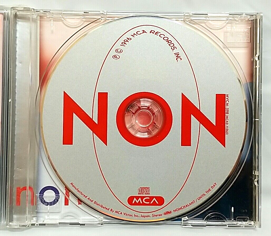 CD) Nonchalant ‎– Until The Day, MVCM-598, EX, Lyrics written by