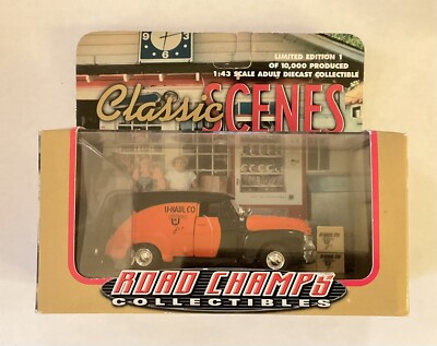 Classic Scenes Road Champs 1954 Chevrolet U-Haul Panel Van 1:43 NEW UNOPENED
