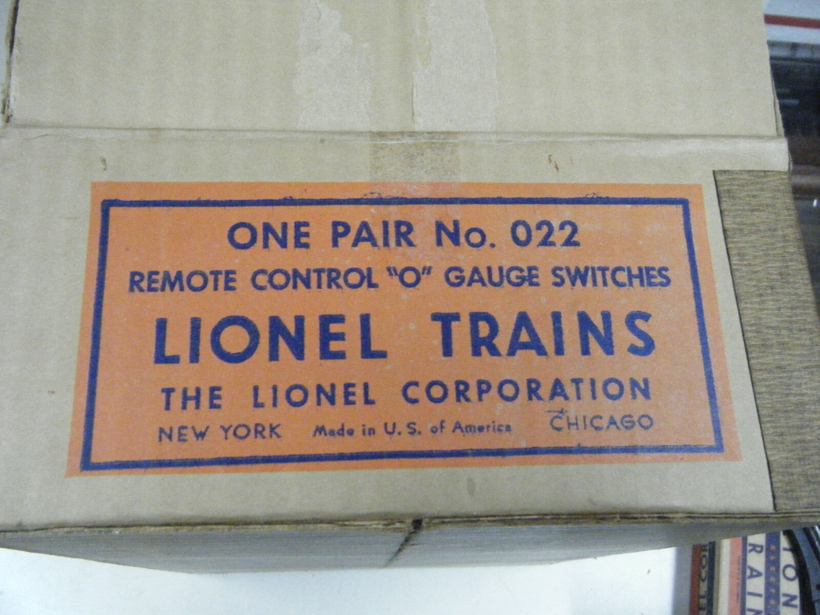 Lionel Set Remote Control O Ga Switches Boxed Serviced. Nice Lionel Set Remote Control O Ga Switches Boxed Serviced. Nice