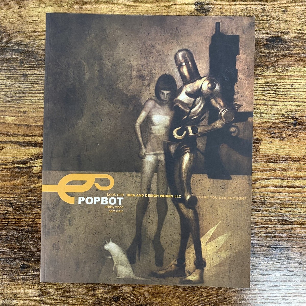 POPBOT Books 1 & 3- Sam Kieth & Ashley Wood, 1st PB Edition RARE