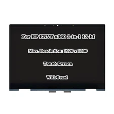 WUXGA Display LED LCD Touch Screen Digitizer Assembly for HP ENVY x360 13T-BF000