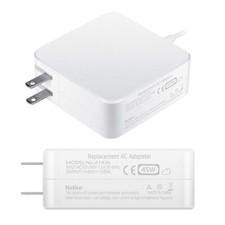 45W T Power Adapter Charger for Mac Book Air Charger 11-inch and 13-inch 45T 