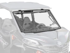 SuperATV Scratch Resistant Flip Windshield for CFMOTO ZForce 950 Trail (2023+)