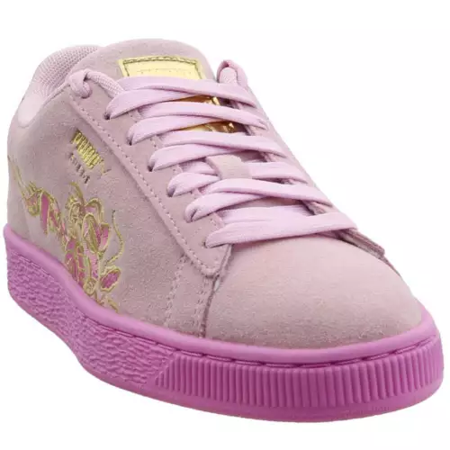 Buy Puma Suede Dragon Girls Sneakers Pink at Ubuy Kuwait