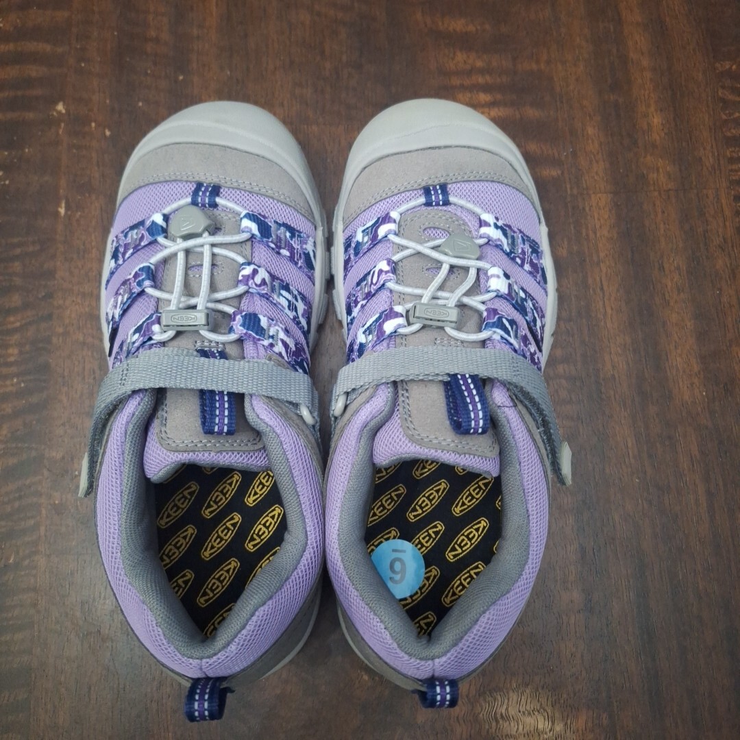 Scarpe da sneaker basse per bambini Keen Newport H2SHO 1026184 grigie punta rotonda taglia 6