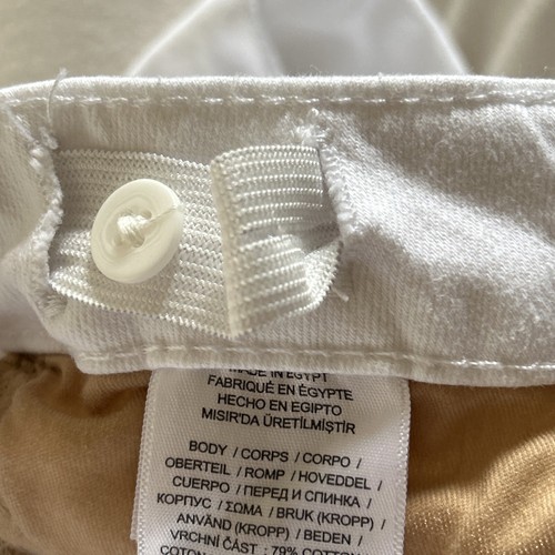 Polo Ralph Lauren Big Girls Aubrie Denim Leggings White 12 - Picture 5 of 5