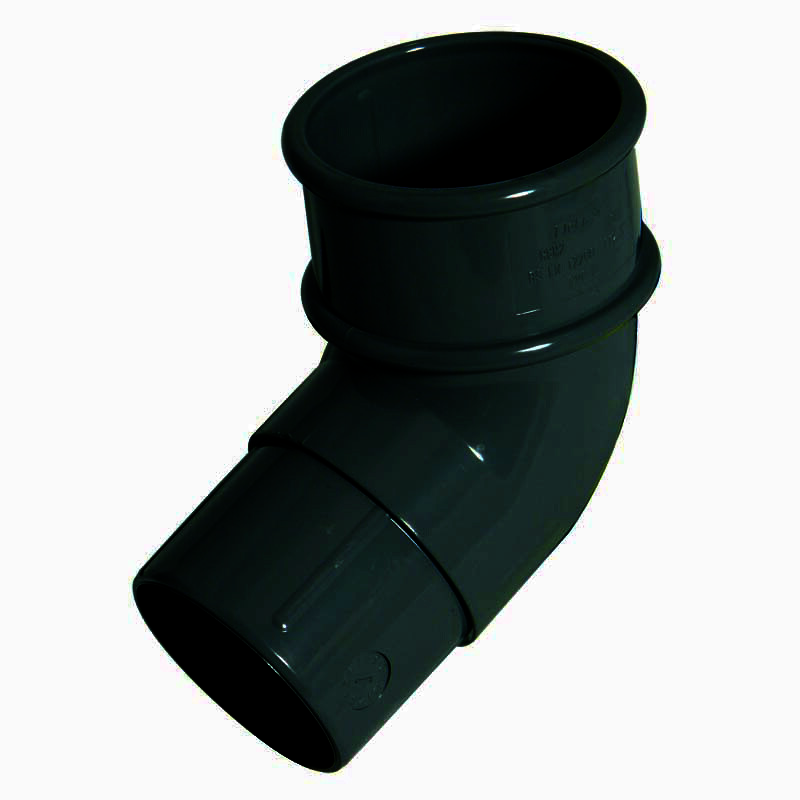 Floplast Down Pipe RBM2AG 50mm Miniflo - 112.5 Offset Bend - Anthracite Grey