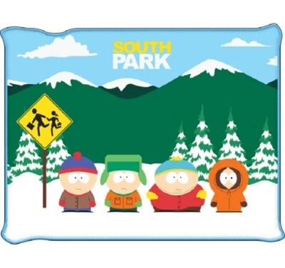 New South Park Cartman Kenny Stan Kyle Fleece Throw Blanket Gift Cartoon Comic